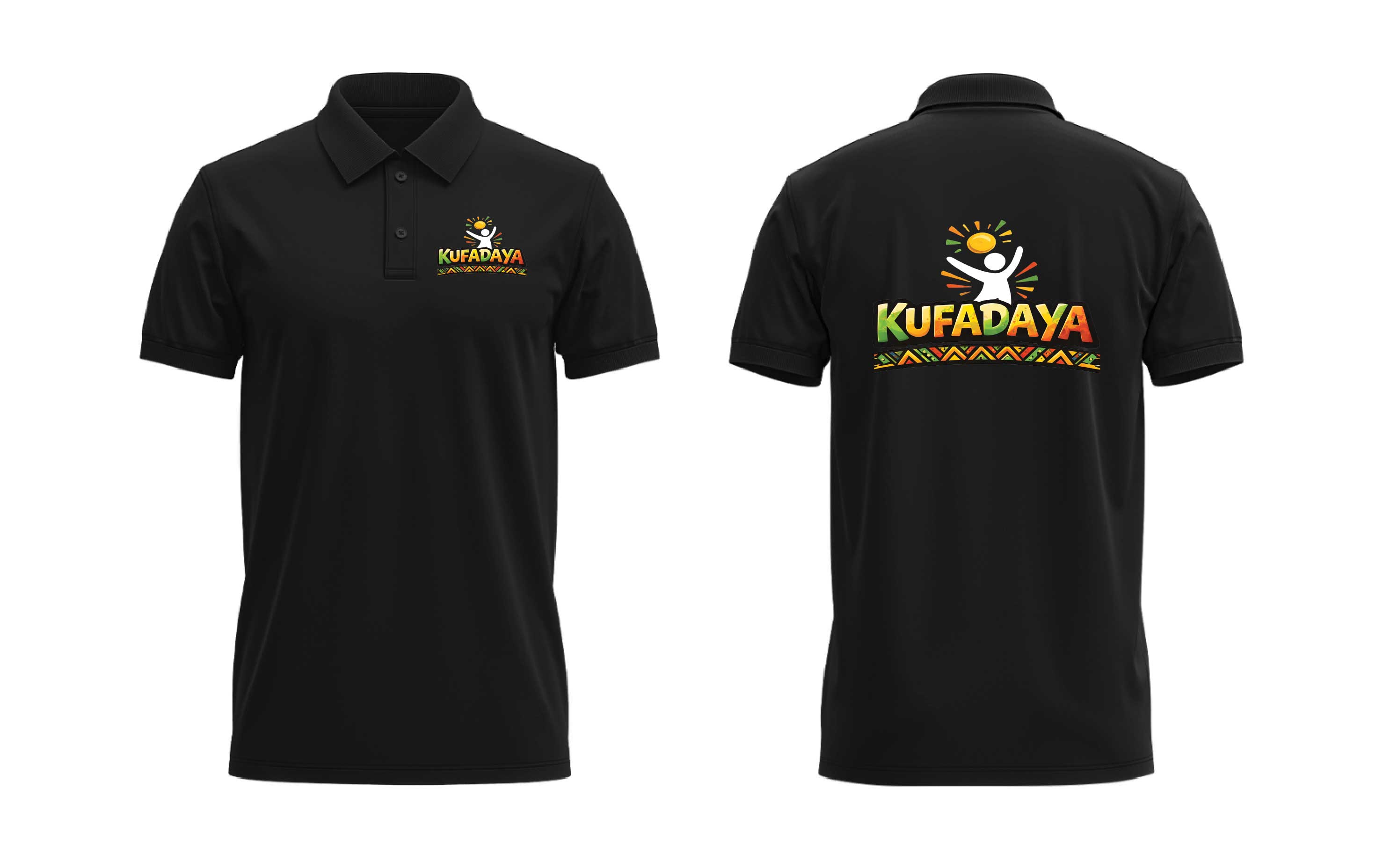 Kufadaya Polo Shirt - Black